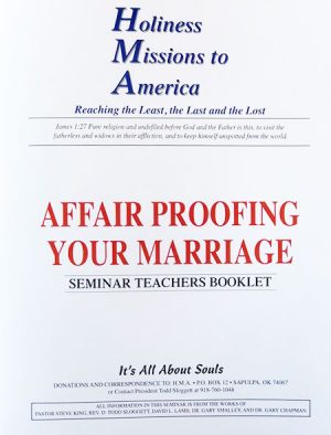 Affair Proofing Your Marriage – Teacher